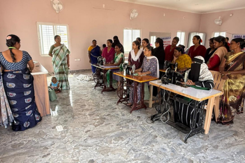 Indira Mahila Mandali supporting women and children